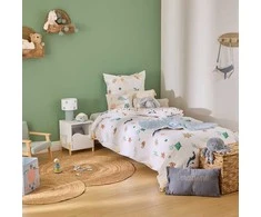 Marco Polo Bedding set with SEA print, 140 x 200 cm