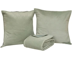 Atmosphera Bedspread with 2 pillowcases, LILOU, 240 x 260 cm