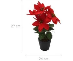 Home Styling Collection Betliejaus žvaigždė, dirbtinė gėlė, 29 cm