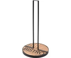 Tadar Popierinių rankšluosčių laikiklis metalinas juoda BISTROT 32 cm