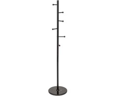 5five Simply Smart BLACKMARBLE kabykla su 6 metaliniais kabliukais, 173 cm
