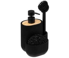 5five Simply Smart Sponge BLACKWOOD indų ir kempinių skysčio dozatorius