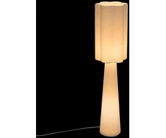 Atmosphera BLANCA floor lamp, Ø 28 x 124 cm, beige