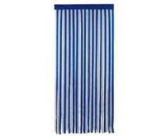 Maximex Mėlyna Užuolaida kambario durims, 90 x 200 cm, balta ir mėlyna