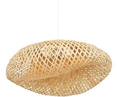 Atmosphera Lamp BOHO lempa virš stalo BEDDY, bambukas, 51 cm
