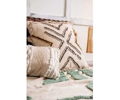 Home Styling Collection Boho pagalvė su kutais, 45 x 45 cm