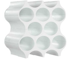 Butelių stovas SET-UP - spalva balta, KOZIOL