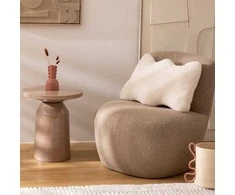 Atmosphera Bouclé dekoratyvinė pagalvė WAVY BLISS, 48 x 13 x 35 cm