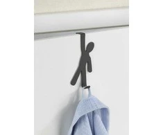 BOY door hanger, stainless steel, juodas, WENKO