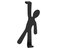 BOY door hanger, stainless steel, juodas, WENKO