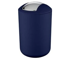 BRASIL garbage basket, navy - 6,5 l, WENKO