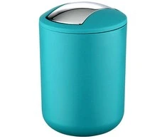BRASIL garbage basket, turquoise - 2 l, WENKO