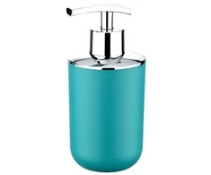 BRASIL soap dispenser, turquoise, 320 ml, WENKO