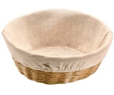 Duonos krepšelis su medžiaginiu paminkštinimu, Ø 25 cm, Kesper