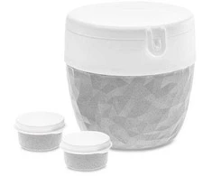 Orion Pusryčiai, indelis salotoms ir užpilui BENTOBOX L, 3 vnt., KOZIOL