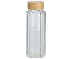 Zeller Buteliukas su sandariai priglundančiu bambukiniu dangteliu, 1000 ml