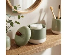Bathroom Solutions Cotton Keraminis vatos diskelio indelis PASTELĖS, Ø 10 cm