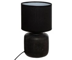 Atmosphera Lamp Keraminis stalinis šviestuvas SALTA, Ø 15 cm, juodas