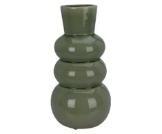 Home Styling Collection Keraminė vaza burbulo formos, 25 x 13 cm