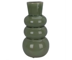 Home Styling Collection Keraminė vaza burbulo formos, 29,5 x 14 cm