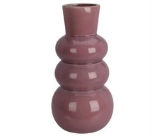 Home Styling Collection Keraminė vaza burbulo formos, 29,5 x 14 cm