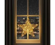 Star Kalėdinė dekoracija, LED žvaigždė, 30 cm