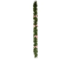 Atmosphera Kalėdinė girlianda, tanki eglutė su kaspinėliais, 270 cm