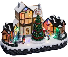 Fééric Lights and Christmas Kalėdų gimimo kavinė su LED apšvietimu