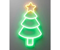 Home Styling Collection Kalėdinis neoninis sieninis LED ženklas, 23 x 22 cm