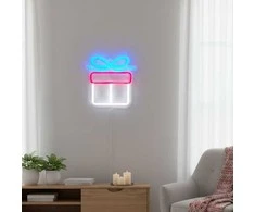 Home Styling Collection Kalėdinis neoninis sieninis LED ženklas, 23 x 22 cm
