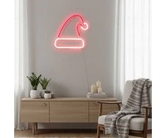 Home Styling Collection Kalėdinis neoninis sieninis LED ženklas, 23 x 22 cm