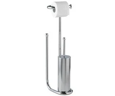 Wenko Chrome Universalo Standing WC Set