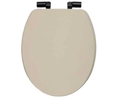 5five Simply Smart ONYX tyliai užsidaranti tualeto sėdynė, 37,5 x 49,9 x 5,2 cm