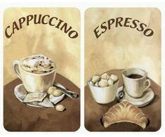 Stiklinė lėkštė COFFEE viryklei - 2 vnt., WENKO