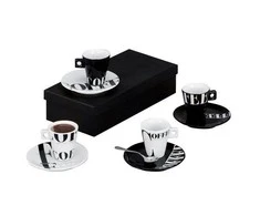 COFFEE STYLE espresso set, 8 pieces, ZELLER