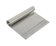Secret De Gourmet Steel Konditerinė mentele, nerūdijančio plieno, 15 x 12 cm + matavimo šaukštas