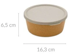 CONNECT BOWL maisto indas, sandarus, 890 ml, KOZIOL