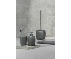 container FARO Pilkas + toilet brush, WENKO