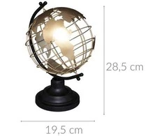 Atmosphera Contour Metalinis dekoratyvinis gaublys, geležinis gaublys, retro gaublys, kontūrinis gaublys, metalinės dekoracijos, kambario dekoracijos