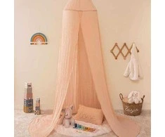 Atmosphera Cotton Lovytės baldakimas, muslino medvilnė, aukštis 350 cm