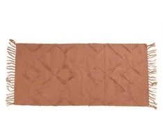 Home Styling Collection Cotton Medvilninis kilimėlis su kutais, 70 x 140 cm