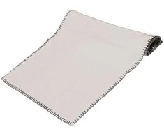 Home Styling Collection Cotton Neutralios spalvos medvilninis bėgikas, 40 x 150 cm