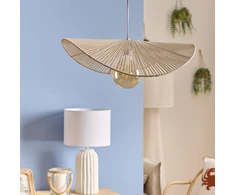 Lamp Medvilninis pakabinamas šviestuvas ADELIA, 58 x 56 x 100 cm, baltas