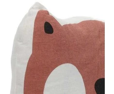 Home Styling Collection Cotton Vaikiška pagalvė su raštu, 35 x 40 cm, medvilnė