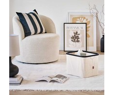 CREAM Kreminis textile organizer ZELLER, bamboo, 40 x 33 x 30 cm