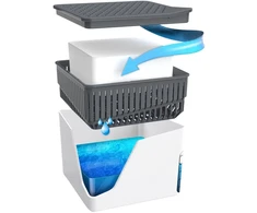 CUBE drėgmės sugėriklių papildymai, 3 x 0,5kg, WENKO
