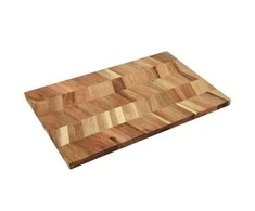 Excellent Houseware Virtuvinė akacijų pjaustymo lenta serviravimui, antibakterinė, 40x25 cm