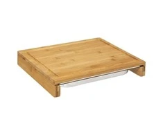 5five Simply Smart Bamboo Pjaustymo lenta su padėklu, 35 x 28 cm, bambukinė