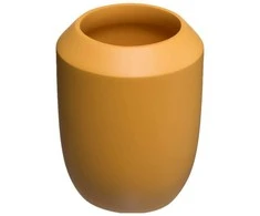 5five Simply Smart Dantų šepetėlio taurė TRIO, Ø 8 cm, geltona