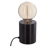 Atmosphera Decorative bulb TUBE NOIR, 10 cm, color juodas
